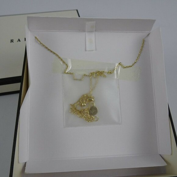 New Rae Dunn GRATEFUL Necklace 14K Gold Plated - Picture 6 of 8